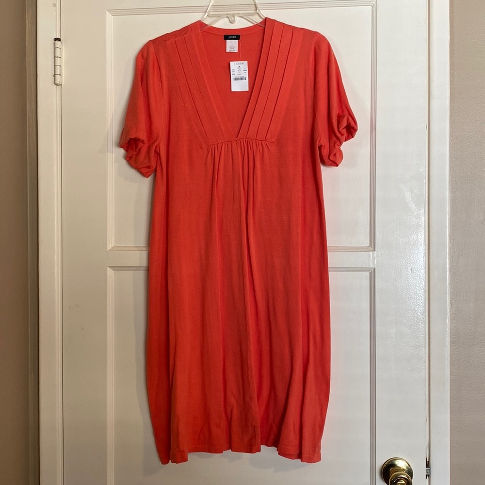 NWT Lightweight coral sweater dress